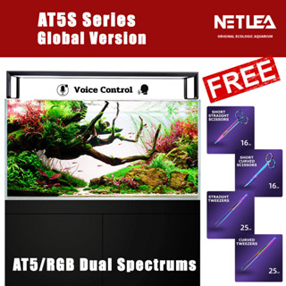Netlea AT5S Series Gen 3 โคมไฟตู้ไม้น้ำ,แคคตัส, ไม้ชื้น, ฮาโ…