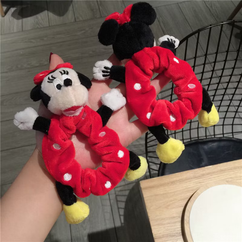 ยางรัดผม ลายการ์ตูน Disney Minnie Mouse ❣️ ที่รัดผม มินนี่ เม้าส์ ดิสนีย์ เครื่องประดับผม - รูปที่ 2