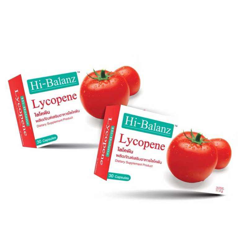 lycopene 60 mg  ของ Hi balanz จำนวน 30 cap