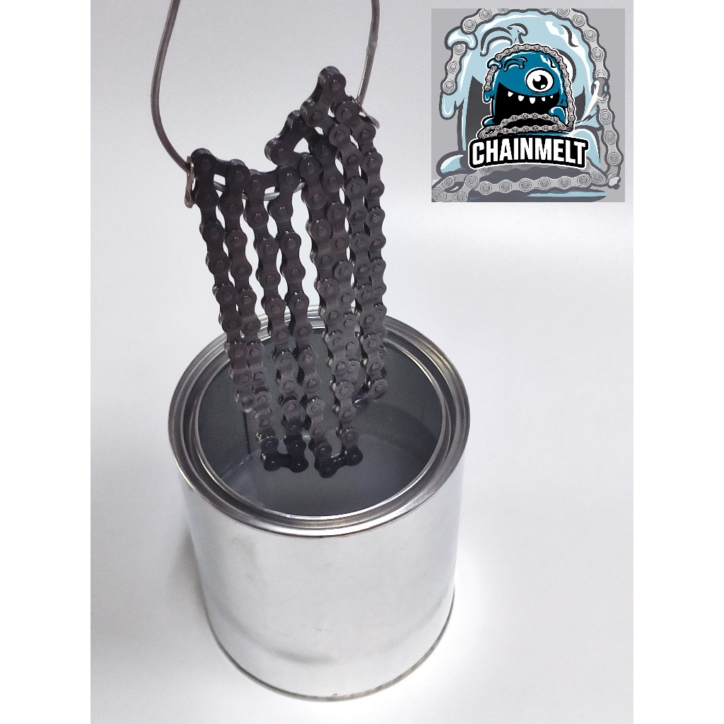 (set) chainmelt hot wax 500g แว็กซ์โซ่ ลื่น สะอาด ง่าย พร้อมถัง + ลวดร้อยโซ่ ผสม micro ptfe แว็กซ์ต้ม โซ่ จักรยาน