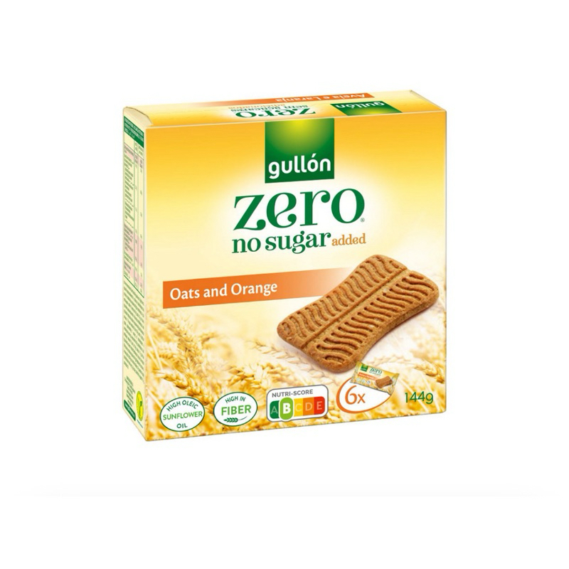 [SUGAR FREE ทุกตัว] กูยอง Gullon Vanilla Wafer, Chocolate Wafer, Oats & Orange/Chocolate & Soya