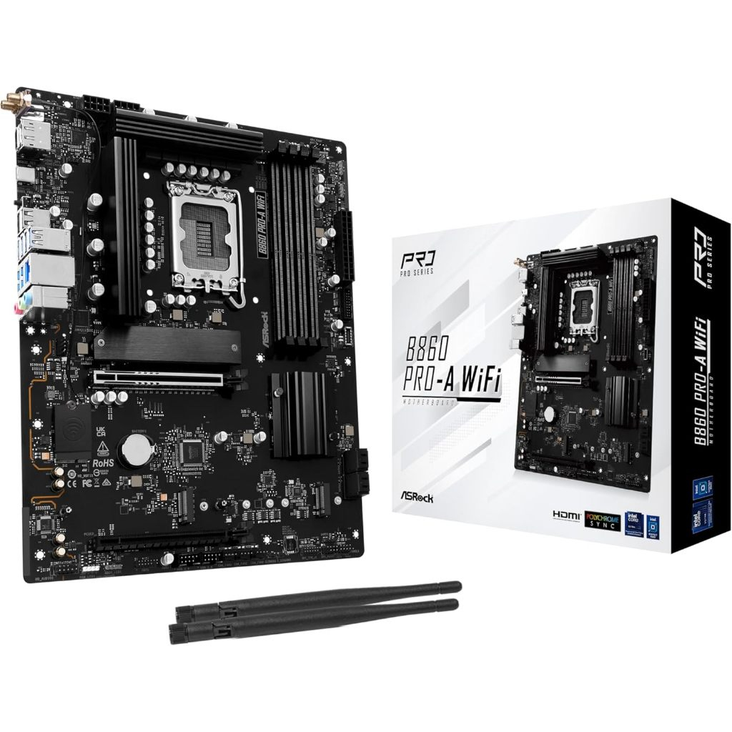 ASROCK B860 PRO-A WIFI DDR5 MAINBOARD