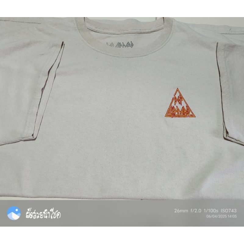 46/29 เสื้อยืดมือ2 แบรนด์ วินเทจ การ์ตูน วง ลายมันส์