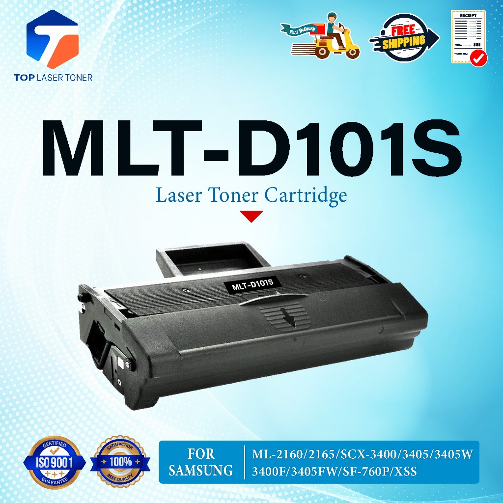 หมึกเทียบเท่า MLT-D101S MLT D101S/D101S/D101/101S FOR Samsung ML-2160/2165 SCX-3400 3405 3405W SF-76