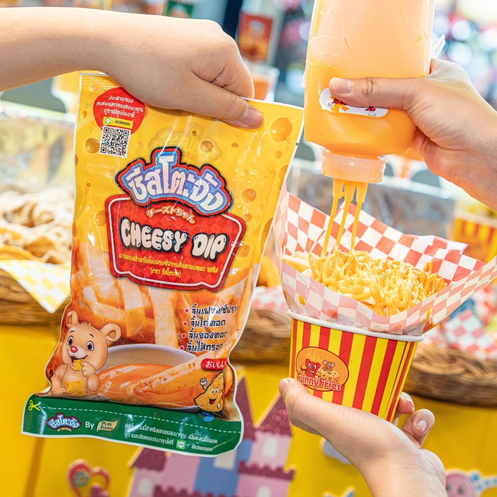 รวมชีสซี่ดิป มายองเนสสำหรับจิ้มเฟรนซ์ฟรายส์และของทอด ขนาด 400-1,000 กรัม ชีสโตะจัง เพียวฟู้ดส์ - รูปที่ 2