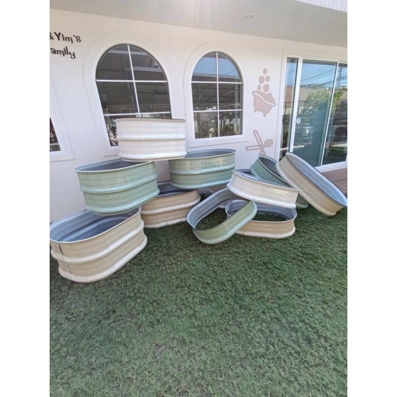 กระบะเมทัลชีทปลูกต้นไม้60*70*40 - รูปที่ 5