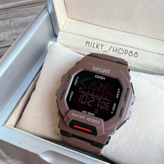 (M25) โปรลดกระหน่ำ นาฬิกา SPORT DASH หน้ายักษ์เล็ก ดิจิตอล กันน้ำ 100% ใส่ได้ทั้ง ชาย- หญิง (17 สี)