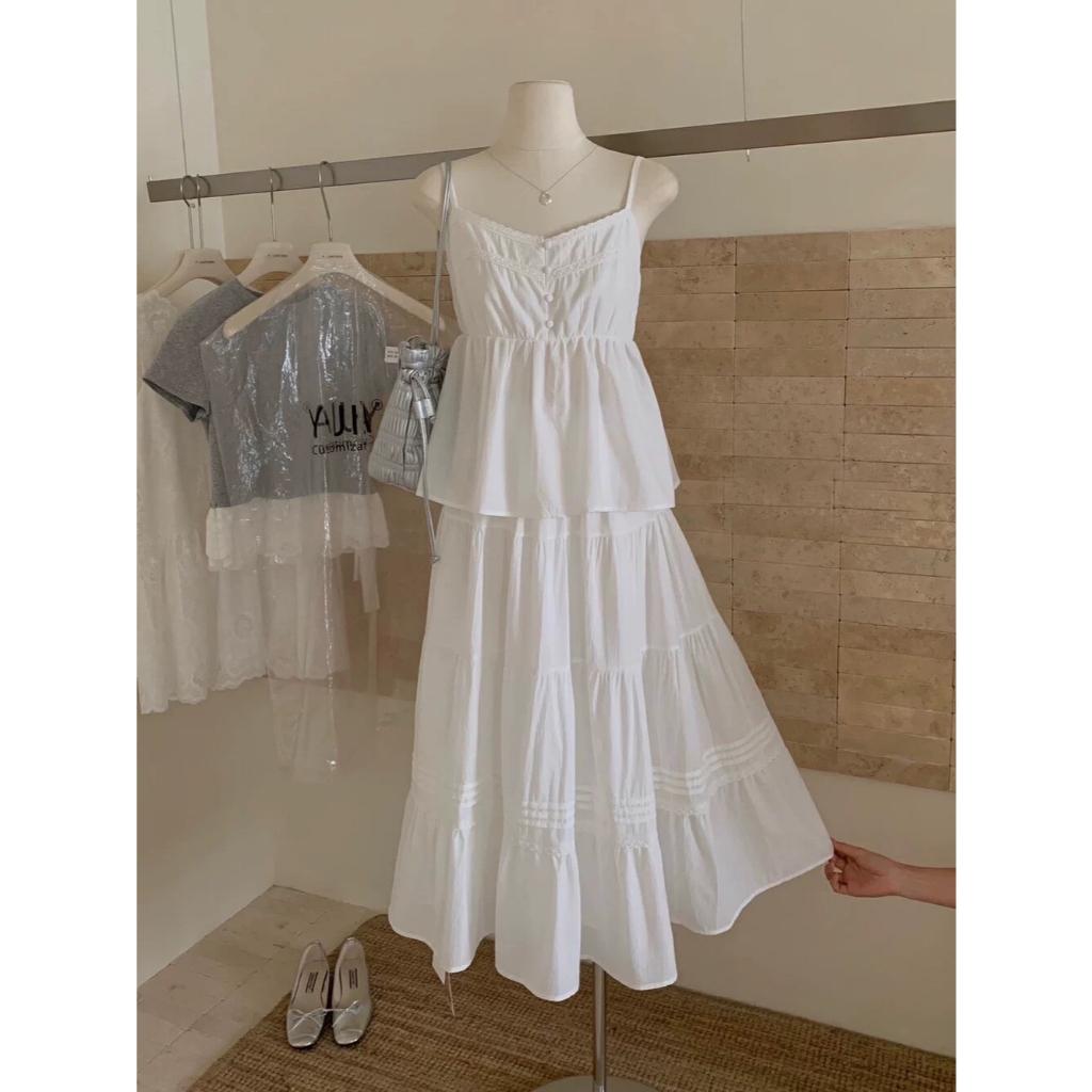 Y.JIA - ชุดเข้าเซ็ต 2 pcs. white set 🤍