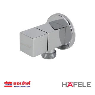 HAFELE สต๊อปวาล์ว 1 ทาง รุ่น 495.61.247 แบบเหลี่ยม สีโครม วาล์วเปิด-ปิดน้ำ
