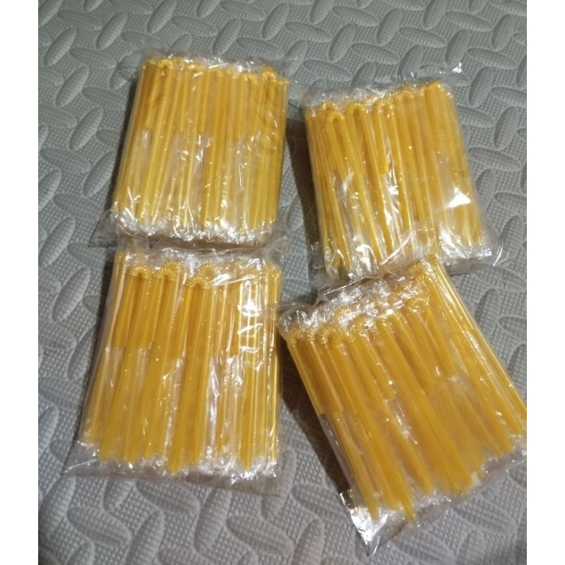 หลอดนม Hi-Q กล่องทอง แพ็คละ 50 แถม 5 หลอด