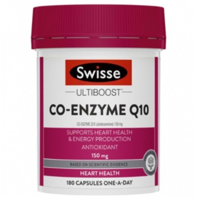 Swisse Co-Enzyme Q10 150mg 180 Capsules