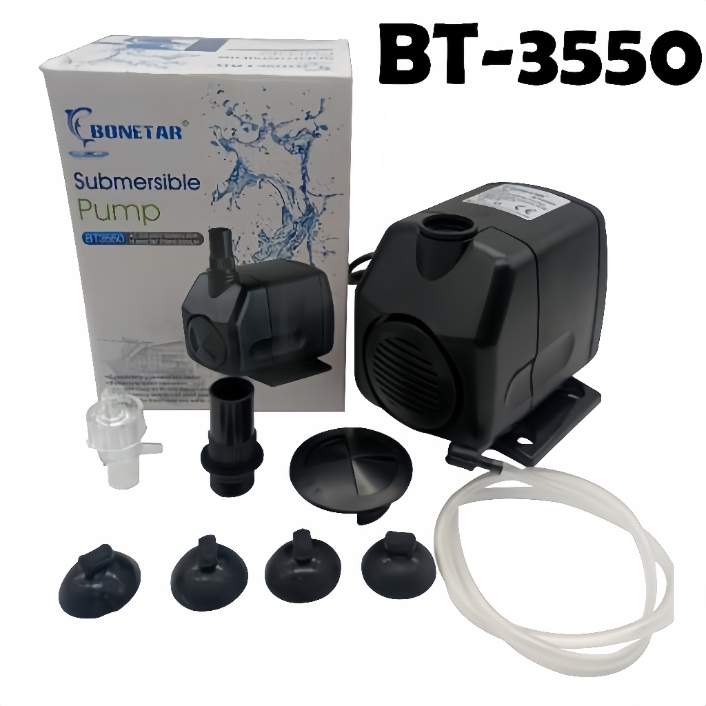 ปั๊มน้ำตู้ปลา  ปั๊มน้ำ รุ่น BT600/BT1250/BT1650/BT2550/BT3550/BT4550 บ่อปลา ปั๊ม​น้ำตู้ปลา​ บ่อปลา ระบบกรอง - รูปที่ 3