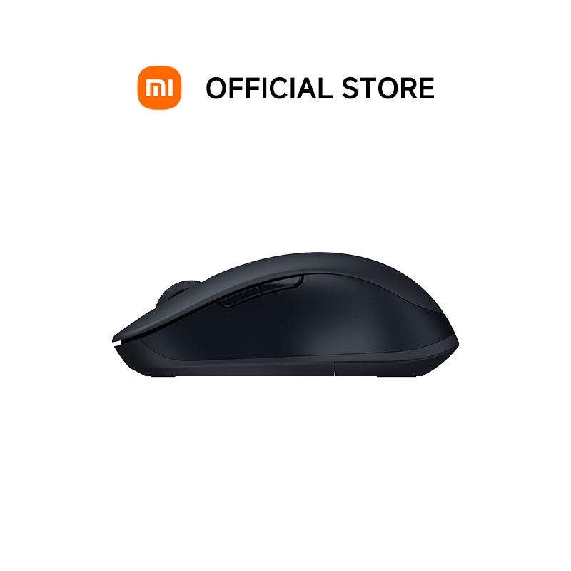 Xiaomi Dual-mode Wireless Mouse 2 (Black)｜การเชื่อมต่อสองโหมด｜เสียงคลิกที่เงียบ｜กระชับพอดีมือ