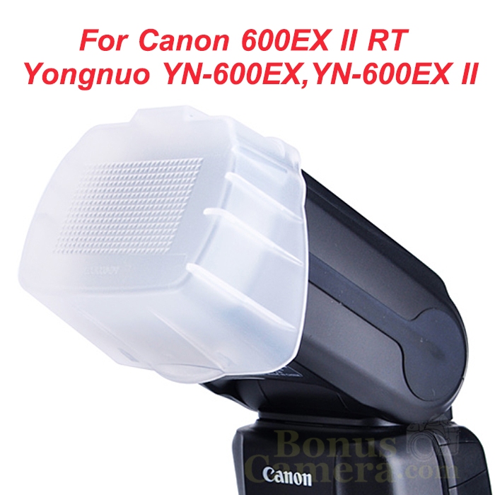 Softbox ของแฟลชแคนนอน 600EX II-RT,Yongnuo YN-600EX,YN-600EX II replaces Canon SBA-E3 Flash Diffuser