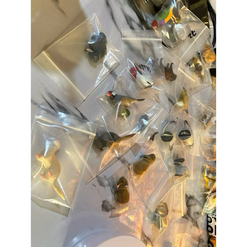 (3) โมเดลสัตว์ งานญี่ปุ่น มือ 2 กาชาปอง