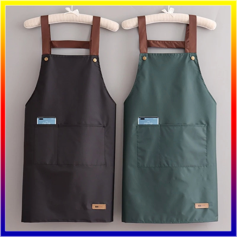 ผ้ากันเปื้อน PVC กันน้ํามัน กันน้ํา เหมาะกับใส่ทํางาน ห้องครัว สําหรับผู้ชาย และผู้หญิง apron