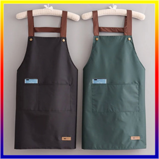 ผ้ากันเปื้อน PVC กันน้ํามัน กันน้ํา เหมาะกับใส่ทํางาน ห้องคร…