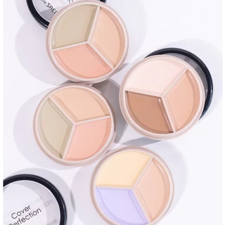 แท้💯ส่งไว🚀 THE SAEM COVER PERFECTION TRIPLE POT CONCEALER คอนซีลเลอร์3หลุม พ็อตเนื้อบาล์ม #65 #VV