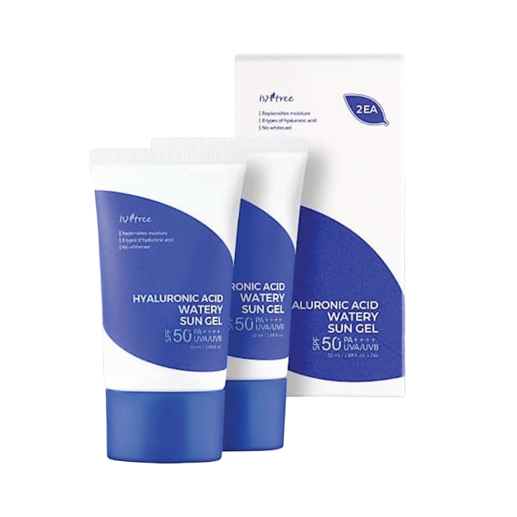 ISNTREE Hyaluronic Acid Watery Sun Gel 50ml Airy AHC Sun Stick กันแดดเนื้อเจล #00