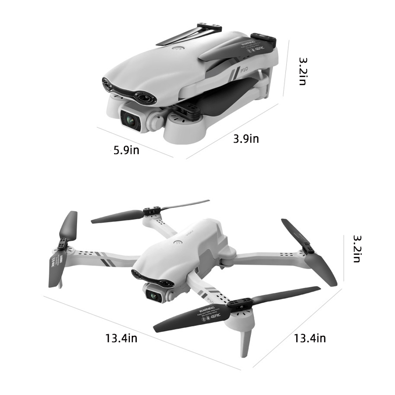 โดรน 2025 New F10 Pro Drone GPSโดรนติดกล้อง 8Kระยะไกล HDมุมกว้างกล้องคู่ RC ระยะทาง 5000m 5G WiFi วิดีโอสด FPV