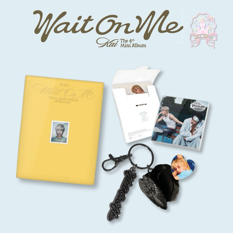 (พร้อมส่ง✨) KAI 카이 The 4th Mini Album - Wait On Me