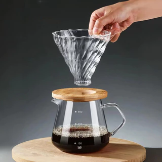 MocooSS เหยือกดริปกาแฟ มินอมอล 300ml/600ml มีให้เลือก 2ขนาด Coffee Server