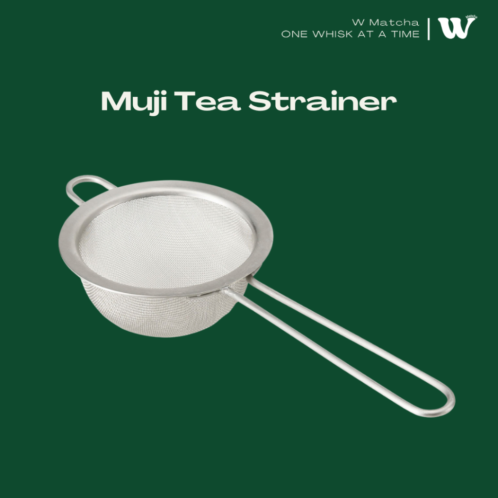 พร้อมส่งในไทย🍵ที่ร่อนมัทฉะ MUJI