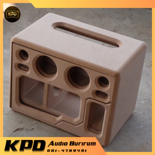 ตู้ลำโพง บลูทูธ DIY งานดิบ กระแทกข้าง 4.5นิ้ว MDF12มม (K45101)