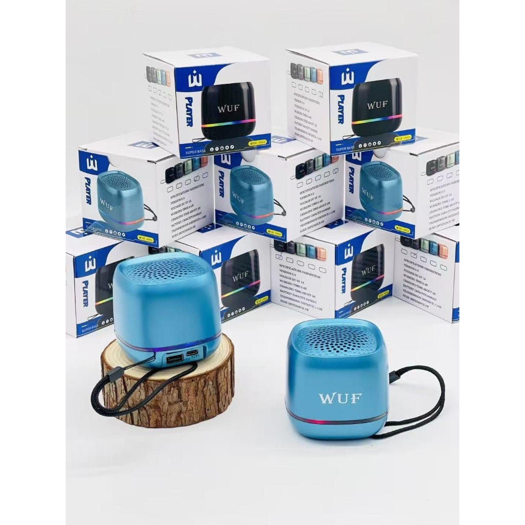 WUF-W62 ลำโพงมินิ พกพาสะดวก เสียงไดนามิก  เอฟเฟกต์คุณภาพเสียงที่ดี เสียงเบสชัด สีสันเงางาม  Ying0707