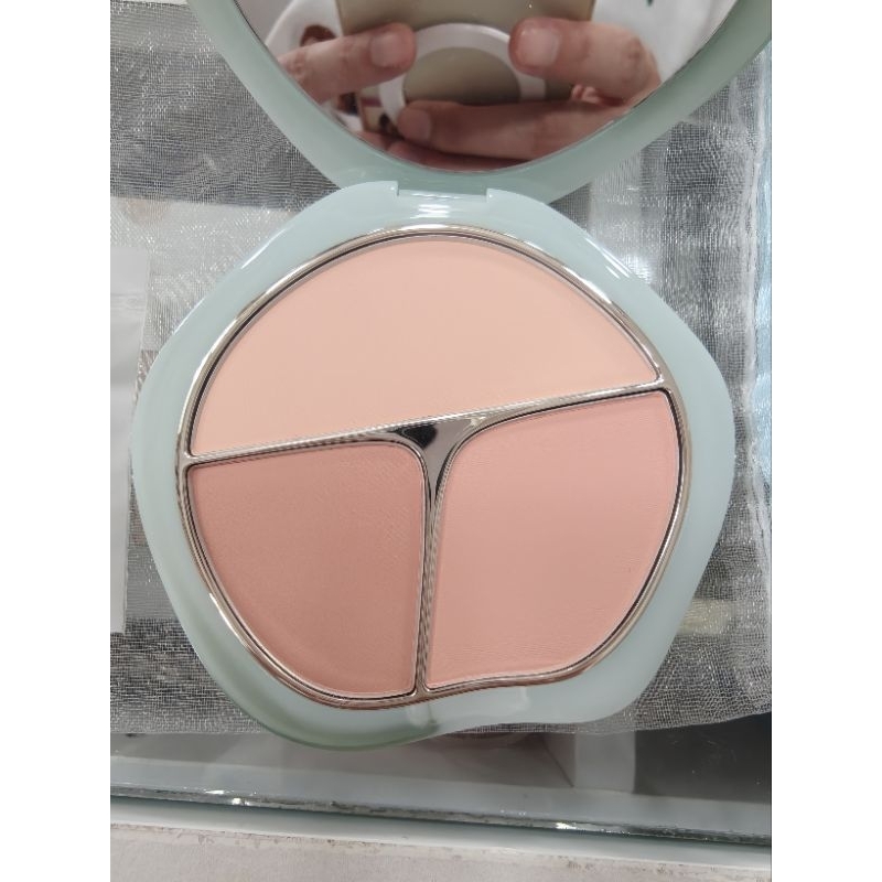 Timage blush palette 3in1 สี03 milky apricot