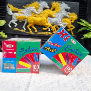 BestBuyStationery ไฮ ชอล์กสี ชอล์กเขียนกระดาน 100แท่ง/กล่อง Hi Chalk 100Stick /Box