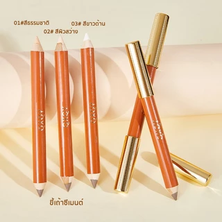 ปากกาคอนทัวร์ 2 หัว คอนทัวร์หน้า ไฮไลท์ เฉดดิ้งแบบแท่ง สองสี กันน้ํา กันเหงื่อ ติดทนนาน สีธรรมชาติ ทนทานตลอดเว