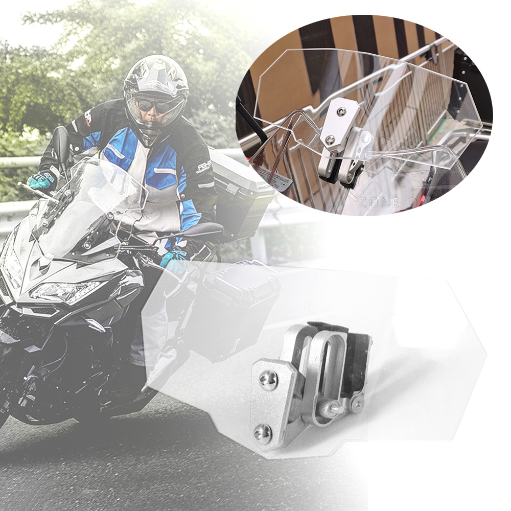 กระจกบังลม ปรับได้ สําหรับรถจักรยานยนต์ Kawasaki