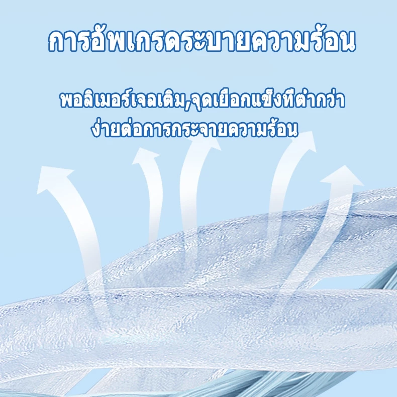 แผ่นเจลเย็น ที่นอนแมวเย็น สัตว์เลี้ยง ไม่ต้องแช่ตู้เย็น thumbnail 6