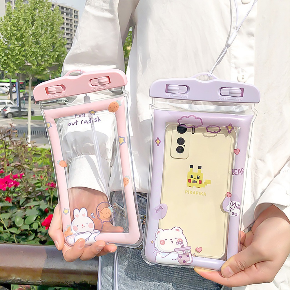 🔥ส่งจากไทย🔥กระเป๋าใส่โทรศัพท์มือถือกันน้ำแบบลอยน้ำอเนกประสงค์ | เคสโทรศัพท์มือถือกันน้ำแบบปิดผนึก