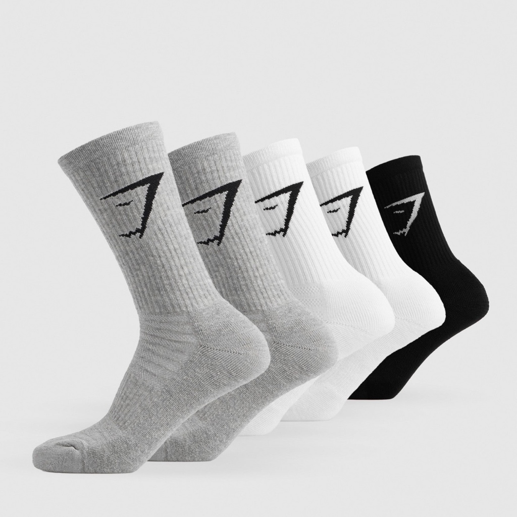 ถุงเท้า Gymshark พร้อมส่งของแท้ - Gymshark Crew Socks