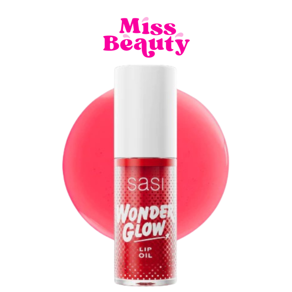 SASI Wonder Glow Lip Oil ศศิ วันเดอร์ โกลว์ ลิป ออยล์ ลิปออยล์ ล็อคปากฉ่ำโกลว์ อวบอิ่ม 4 กรัม