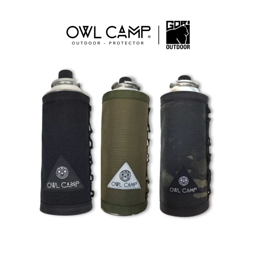 [25.6 โค้ด GORIPAY รับ Coin 7%] Owl Camp Long Gas Canister Cover Accessory ที่หุ้มแก๊สกระป๋องยาว