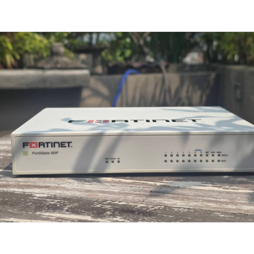 Fortinet​ Fortigate​ 60F ฟอร์ติเน็ต FG-60F Firewall พร้อมอแดปเตอร์แท้ มี License สินค้ามือสอง สภาพสว