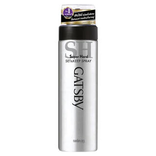 GATSBY Super Hard Set & Keep Spray สเปรย์จัดแต่งทรงผม 180g