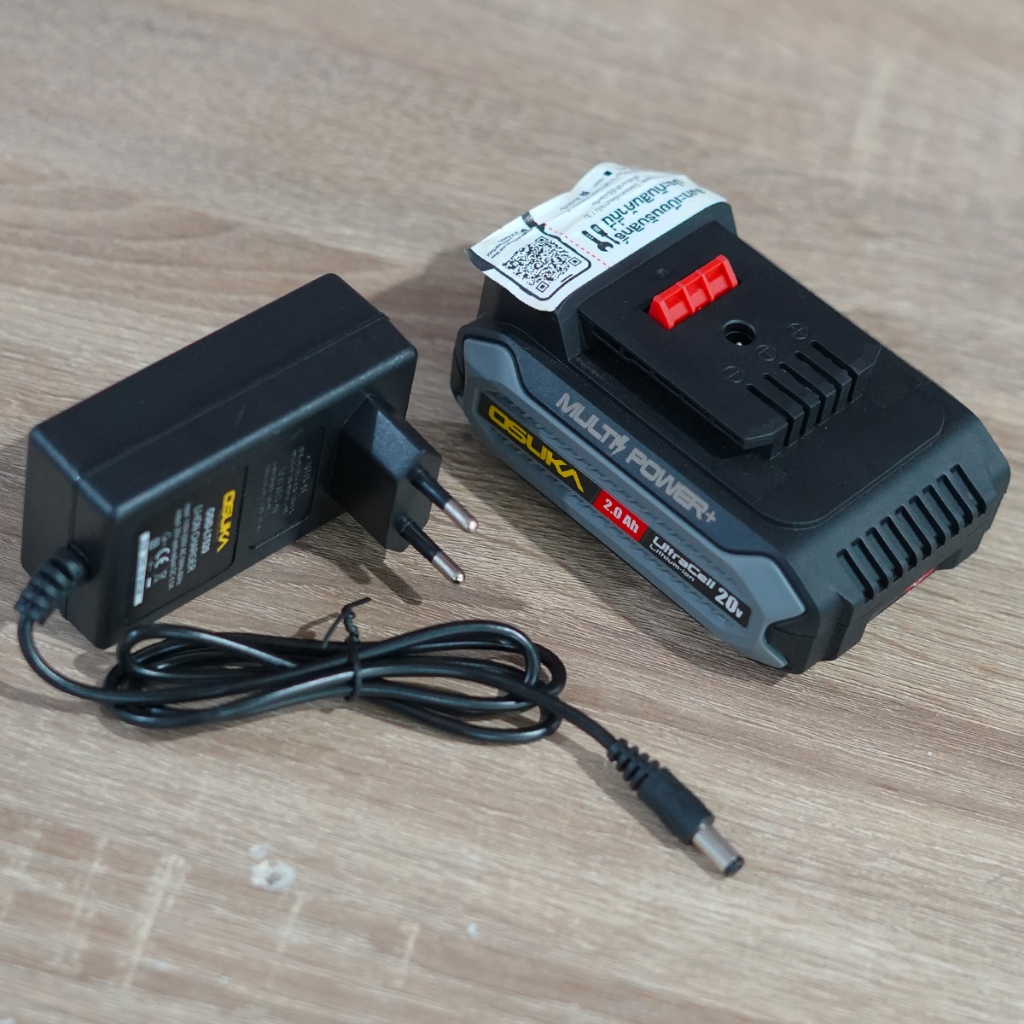 (ดีสุด) บล็อกเเบตไร้สาย OSUKA รุ่น LT-520 สีเทา 20V (ชุดเล็ก) บล็อกแบตเตอรี่ไร้สาย บล็อกแบต(คุ้มสุด) ราคา ถูกที่สุด ดีลบีเคเค แกลเลอรีภาพที่ 8