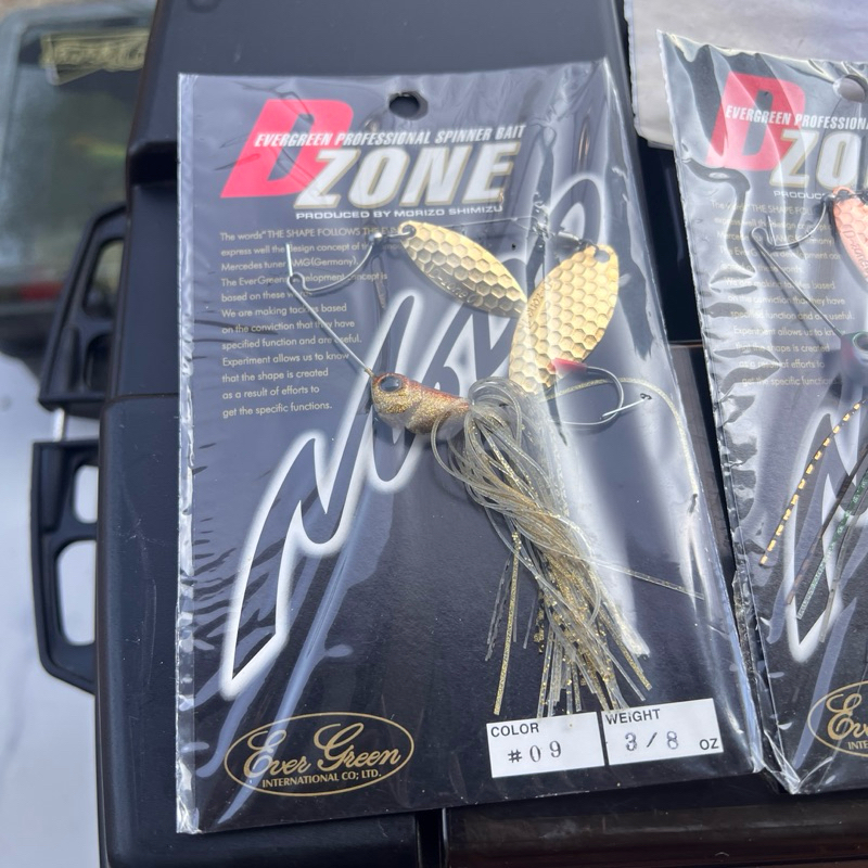 สปินเนอร์เบท EVERGREEN D ZONE ขนาด 3/8oz รูปที่ 2