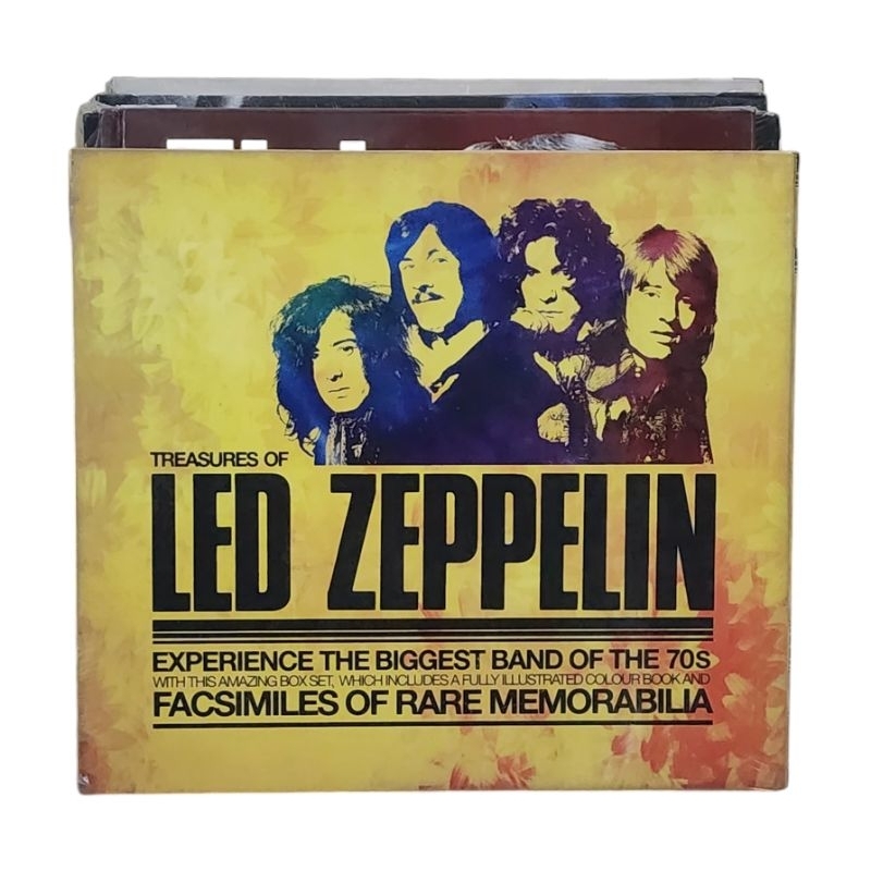 Led Zeppelin Box set บ็อกเซท Experience The Biggest Band of the 70s by Chris Welch (2010, Hardcover)
