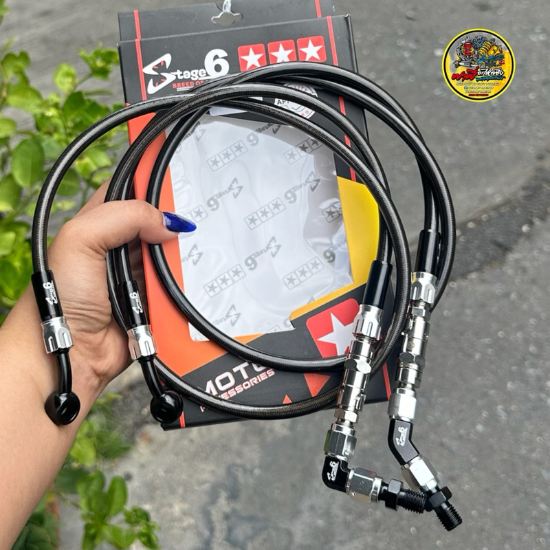สายถักเบรคปลดวาวล์เลสหัว45/90“ ยาว36นิ้ว ใส่เวฟ/หลีด/จีออโน่/แกรนด์ฟีลาโน่/สกู๊ปปี้ #สายเบรคหัว45 #สายถัก #สายปลดวาวล์