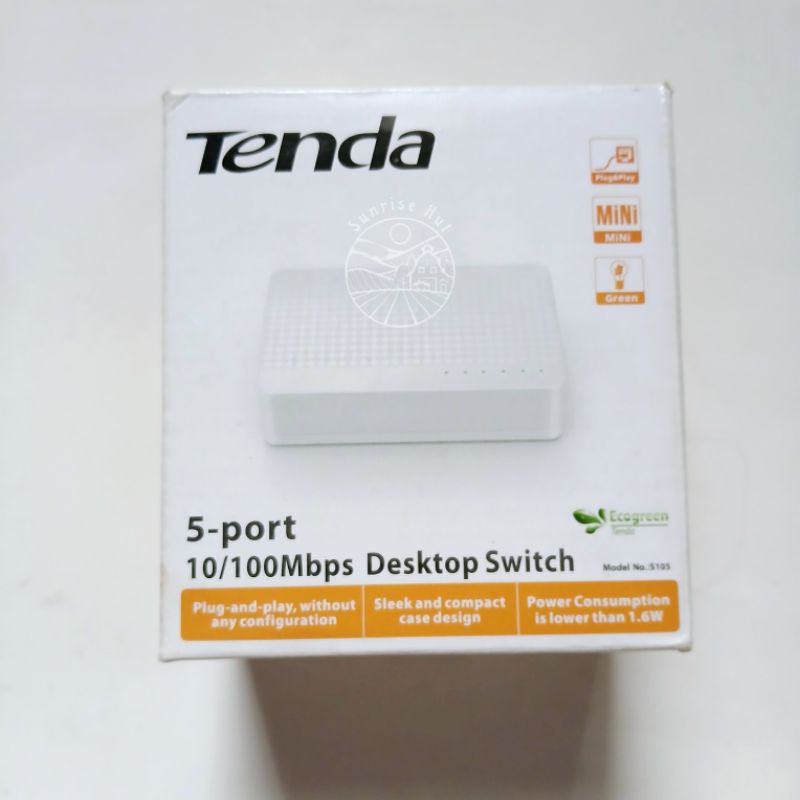 Tenda 5 port รุ่น S105 มือสอง