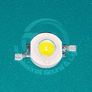 หลอด LED ลูกปัด 3V 1W แสง white (6500K) สำหรับงานอิเล็กทรอนิกส์ โซล่าเซลล์ โคมไฟ ไฟคาดหัว หรือ DIY