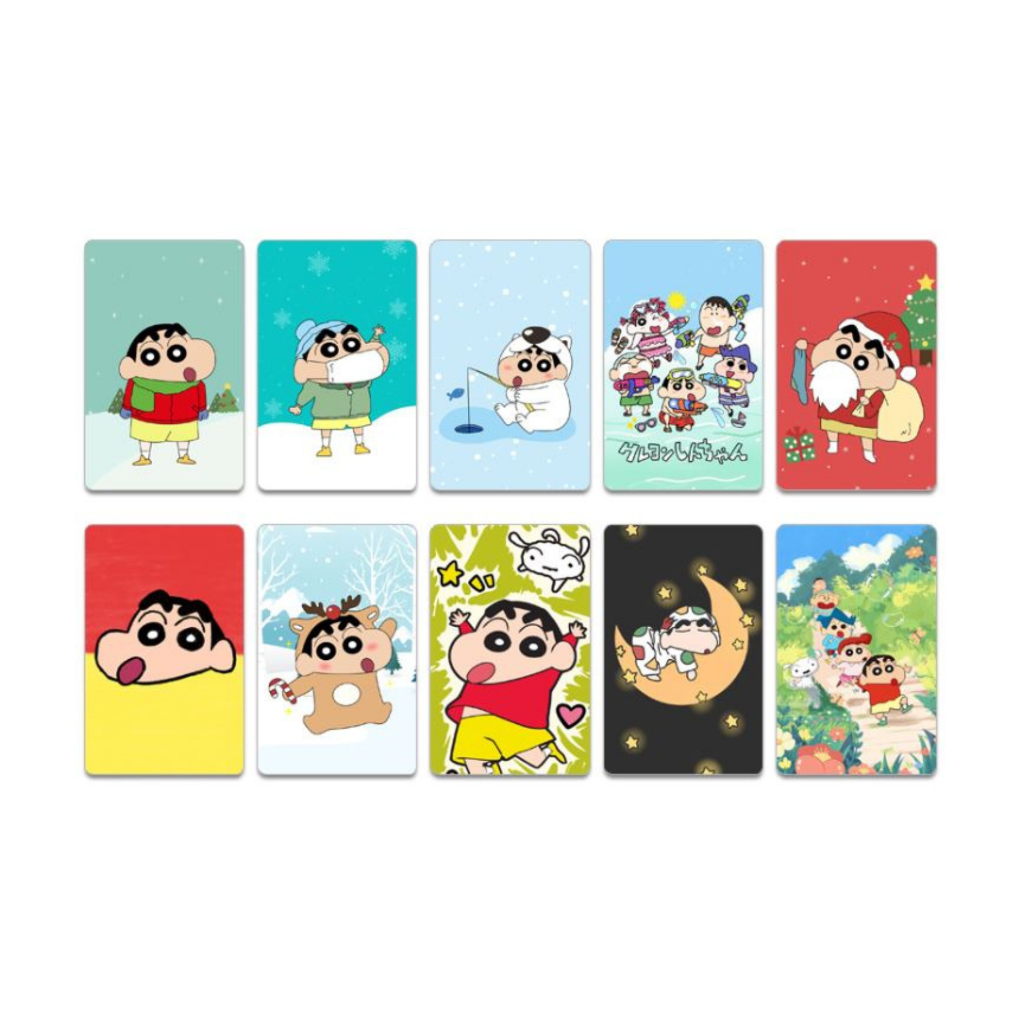 สติ๊กเกอร์ติดบัตร BTS MRT (ชินจังจอมแก่น_new)  #No.1-40