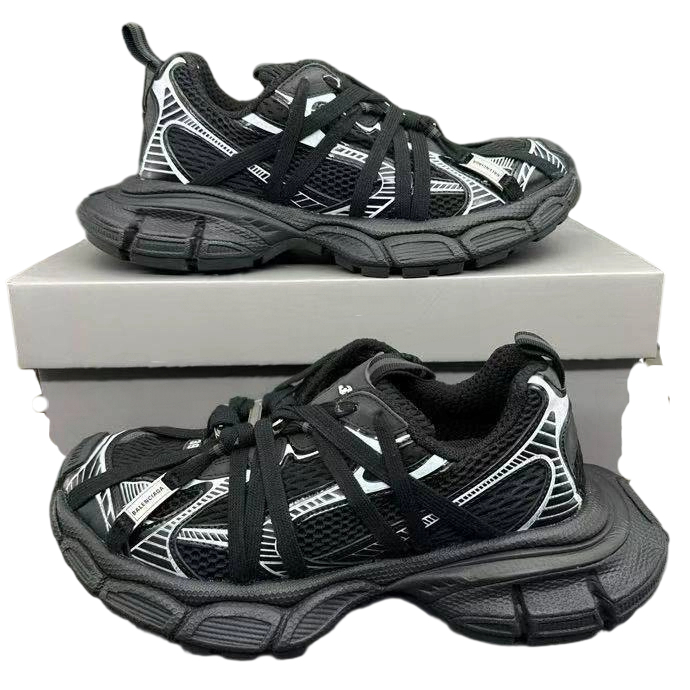 Balenciaga 3XL Extreme Lace Series Retro casual running shoes Unisex 1050