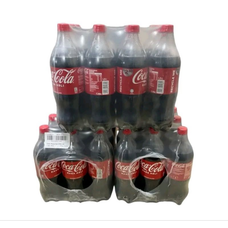 น้ำโค้ก น้ำสไปรท์ ขนาด 1.25 L บรรจุ 12 ขวด/แพค (สั่งซื้อ ออเดอร์ ละ 1 แพ็ค)