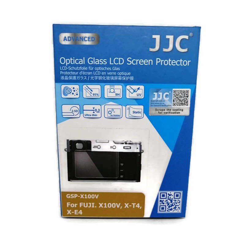 Ultra-thin LCD Screen Protector Fujifilm X100V , X-T4 , X-E4 , X-T5..... ฟิล์มกระจกนิรภัย Fujifilm X100V / GSP-X100V